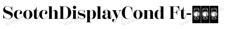 ScotchDisplayCond Ft字体转换